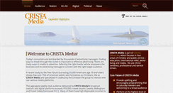 Desktop Screenshot of cristamedia.com